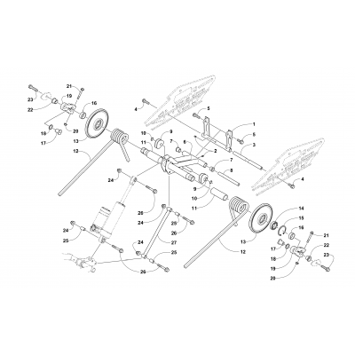 REAR SUSPENSION REAR ARM ASSEMBLY