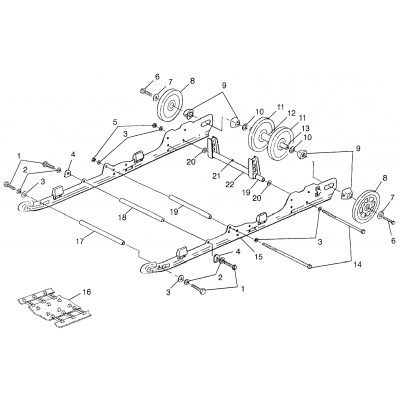 Suspension 600 Xcr