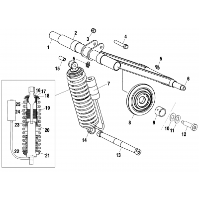 Rear Torque Arm S03ne5bs (4977807780B12)