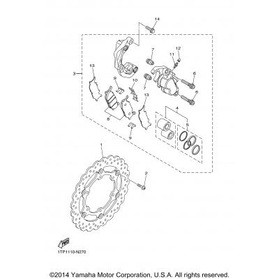 Front Brake Caliper