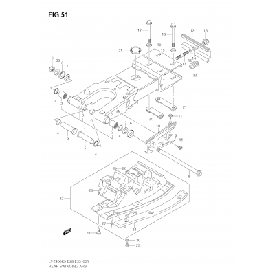 REAR SWINGING ARM