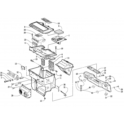 AIR SILENCER ASSEMBLY