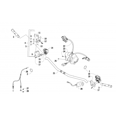 HANDLEBAR AND CONTROLS