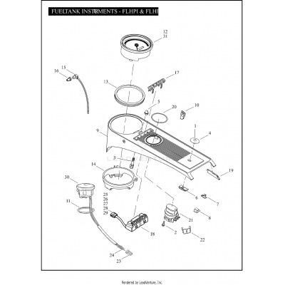 FUEL TANK INSTRUMENTS - FLHPI & FLHPEI