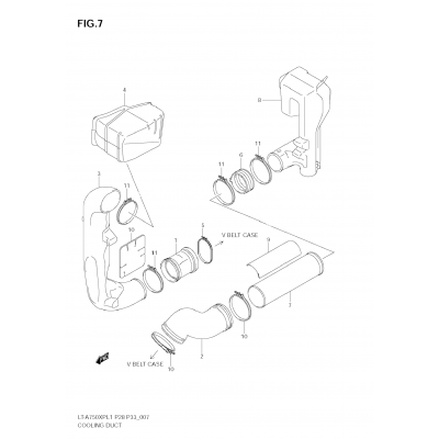 COOLING DUCT