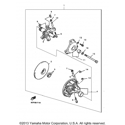 Alternate Clutch Assy