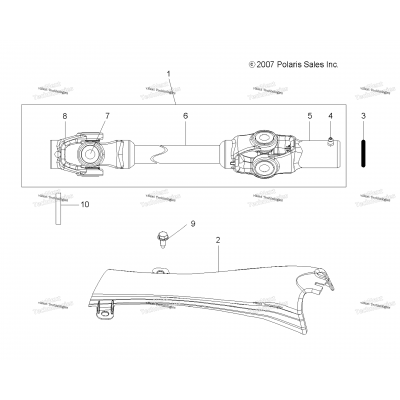 Drive Train, Prop Shaft