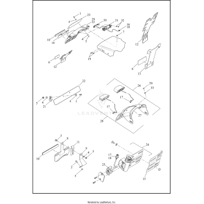 LICENSE PLATE BRACKETS - FXDB, FXDBP, FXDBB, FXDF & FXDL