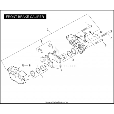 FRONT BRAKE CALIPER