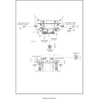 WIRING HARNESS, FAIRING