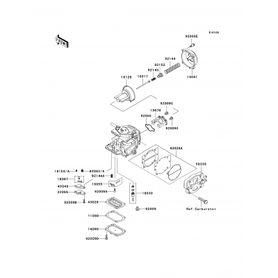 Carburetor Parts(JH1100-A3/A4)