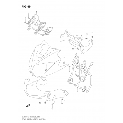 COWL BODY INSTALLATION PARTS