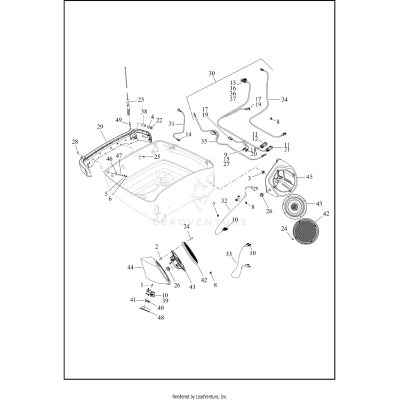 LAMPS AND SPEAKER HOUSINGS, ULTRA TOUR-PAK -