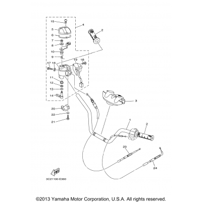 Steering Handle & Cable