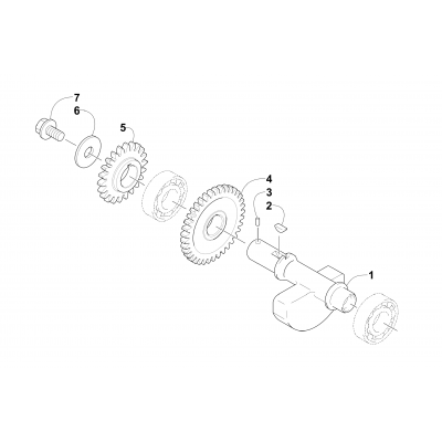 CRANK BALANCER ASSEMBLY