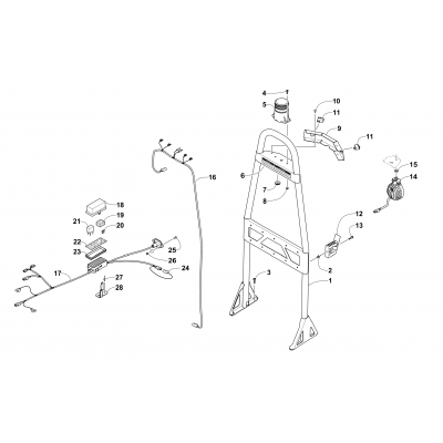 STROBE AND TAILLIGHT ASSEMBLY