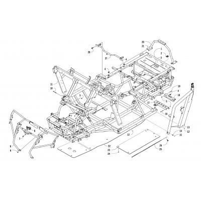 FRAME AND RELATED PARTS