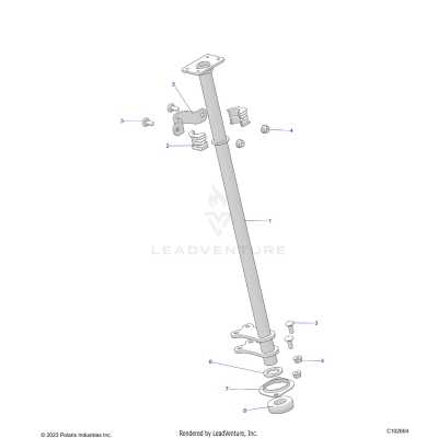 STEERING POST - A25SDA57A5 (C102604)