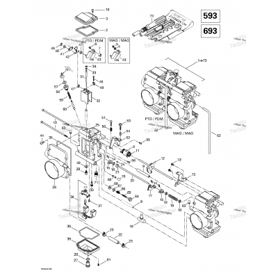 Carburetors (593, 693)