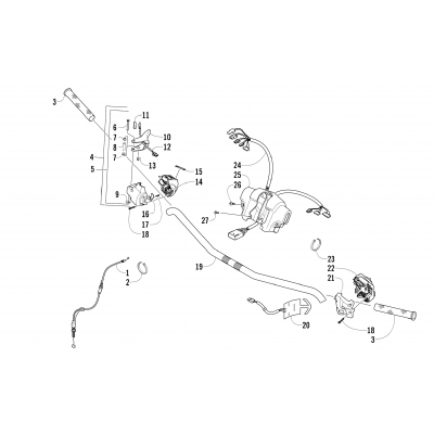 HANDLEBAR AND CONTROLS