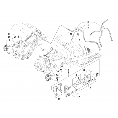 HYDRAULIC BRAKE ASSEMBLY