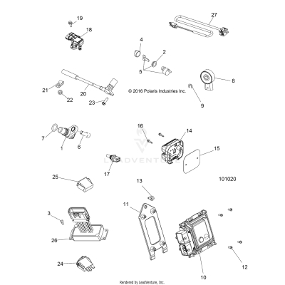 ELECTRICAL, SWITCHES, SENSORS and ECM - A17SES57C1/C2/C7/CL/E1/E2/E7/EL/SET57C1/C2/E1/E2 [101020]