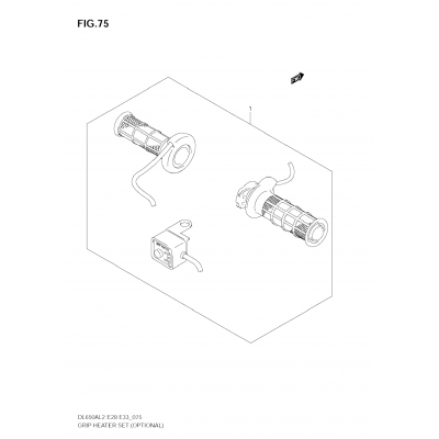 GRIP HEATER SET (OPTIONAL)