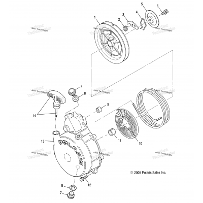 Engine, Recoil Starter