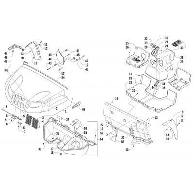 FRONT BODY PANEL ASSEMBLY