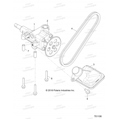 Engine, Oil Pump R17rva99a1/E99a9/E99as/E99ay/Vm99am/Vu99av