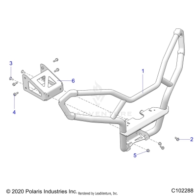 BODY, FRONT BUMPER - A25SJR57AM (C102288)