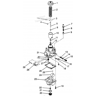 Carburetor Xplorer 400L