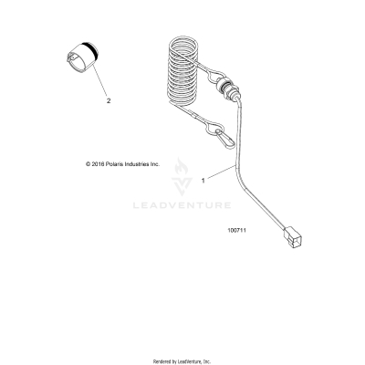 ELECTRICAL, TETHER SWITCH - A19SWS57P1/P2 [100711]