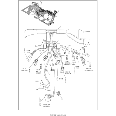 WIRING HARNESS, MAIN - (3 OF 9)