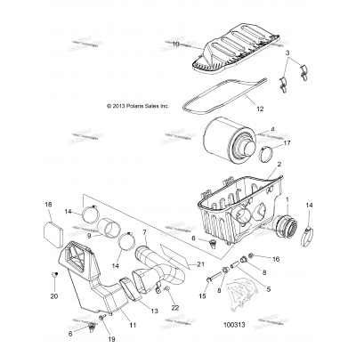 Engine, Air Intake System