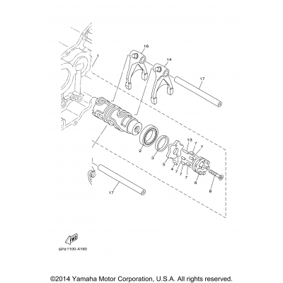 Shift Cam Fork