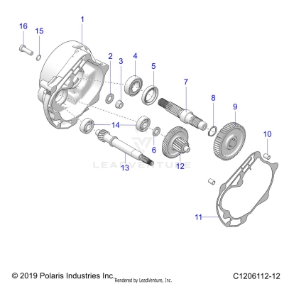DRIVE TRAIN, GEAR BOX - A25HBA07B5/B7 (C1206112)
