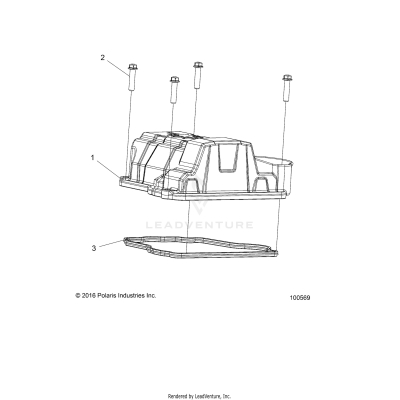 ENGINE, VALVE COVER - A20SEE50A1/A5/CA1/CA5 (100569)