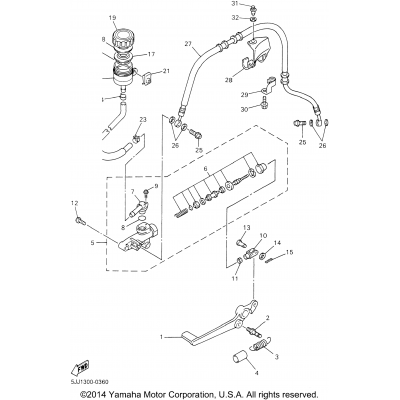 Rear Master Cylinder