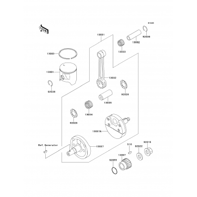 Crankshaft/Piston(s)