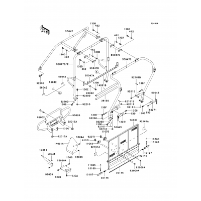 Guards/Cab Frame (K7F/K8F)