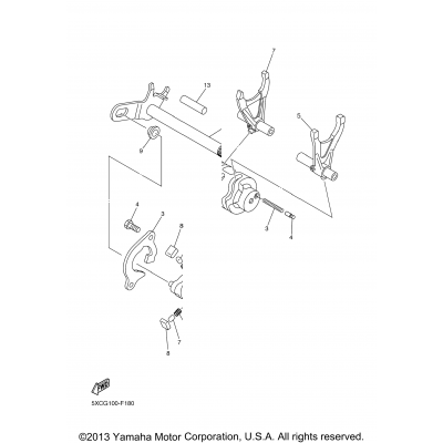 Shift Cam Fork