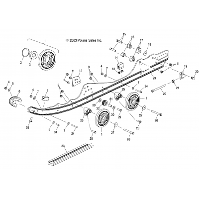 Rail Mounting /7Csa/7Csb/7Csc/8Cs/8Csa/8Csb/8Csc (4988438843B12)