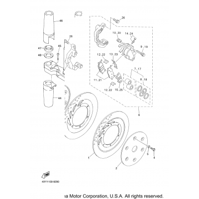 Front Brake Caliper