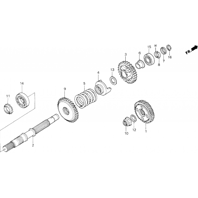 FINAL GEARSHAFT