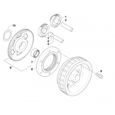 STARTER CLUTCH ASSEMBLY