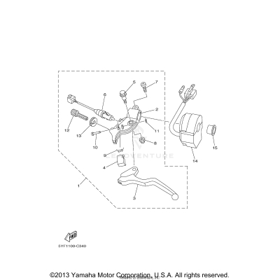 HANDLE SWITCH LEVER