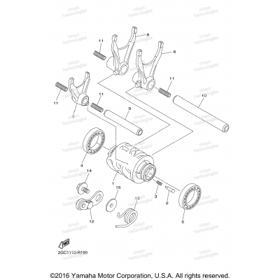 Shift Cam Fork