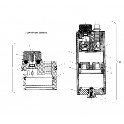 Shock Compression Damping Reservoir /7Csa/7Csb/7Csc/8Cs/8Csa/8Csb/8Csc (4988438843C13)