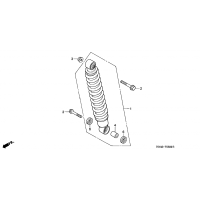 REAR SHOCK ABSORBER